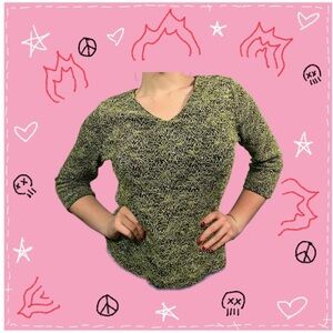 green check long sleeve